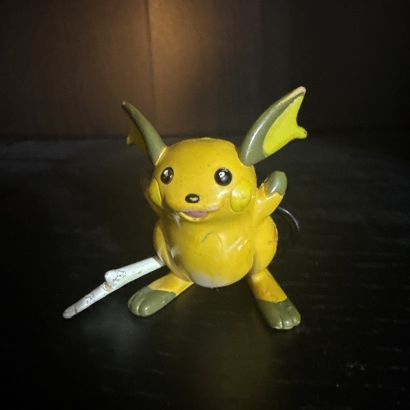 Tomy Other - TOMY Rare Pokemon Raichu 2'' Figure CGTSJ Vtg 1999 AUTHENTIC Nintendo China